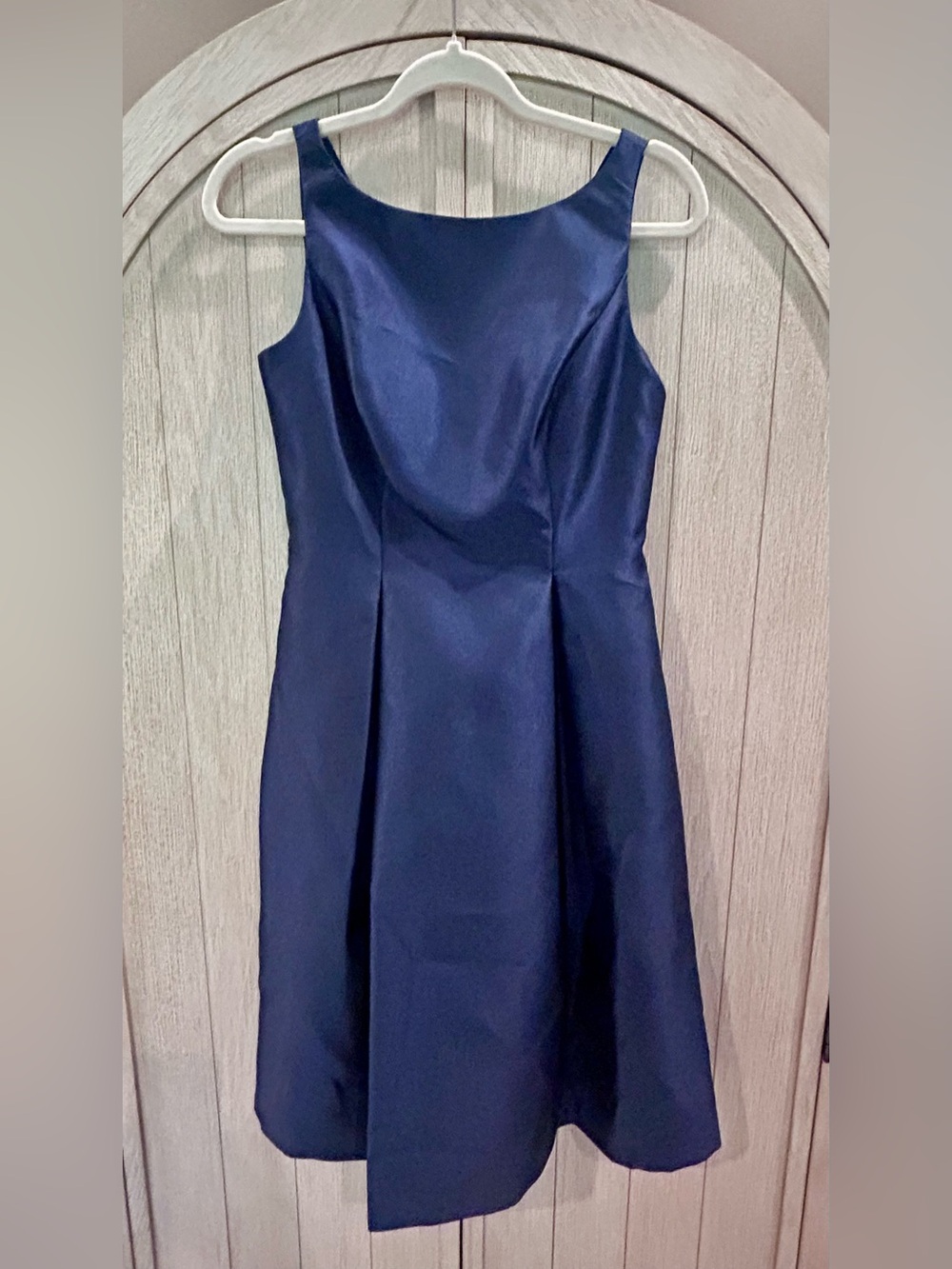 NWT - Adrianna Papell - Navy Sleeveless A-Line Dress